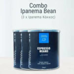 Ipanema Καφές Espresso Μονοποικιλιακός Arabica Brazil Premium σε Κόκκους σε Κουτί 3x250gr - Image 2