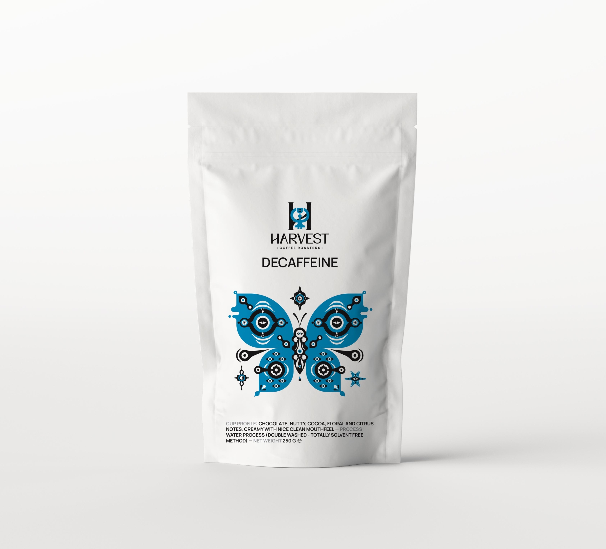 DECAF-250G-2048x1856 Harvest espresso Decaffeine 250gr (αλεσμένος) - Image 1