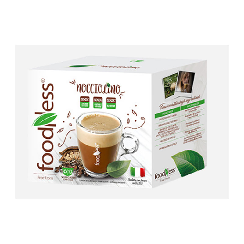 Foodness-Nocciolino-Dolce-Gusto-10x-800x Foodness Nocciolino συμβατές κάψουλες Dolce Gusto 10 τεμάχια - Image 1