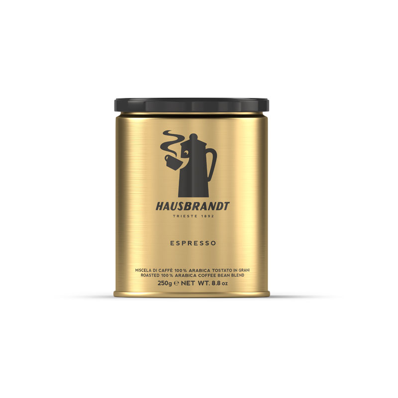 Hausbrandt-ESPRESSO-grounded-250g-800x Hausbrandt 100% Arabica αλεσμένος καφές espresso – 250g - Image 1