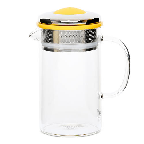 the-tea-pot-brew-tea-pot-english-breakfast-yellow-400ml-1 Ατομική Τσαγιέρα με Φίλτρο για Φύλλα Τσαγιού - Image 1